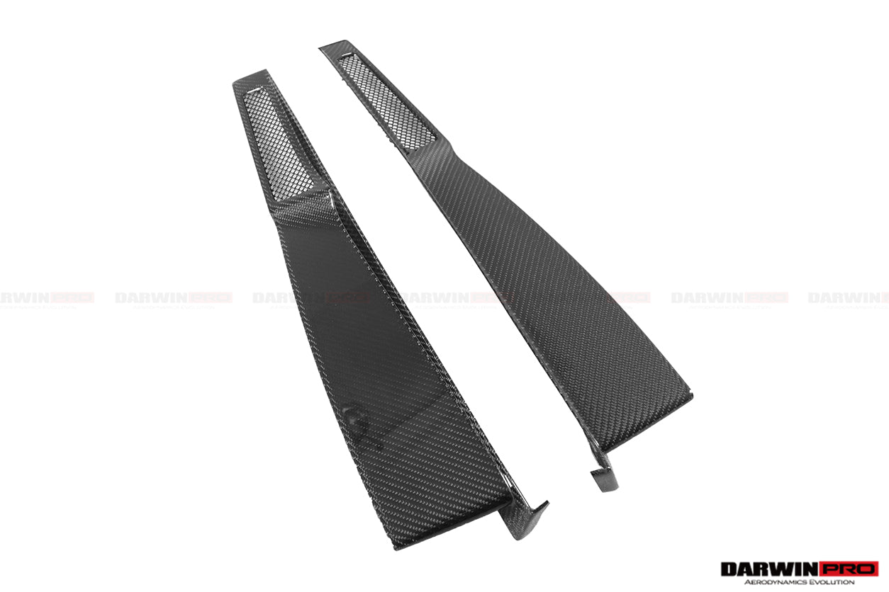 2017 - 2022 McLaren 720s Coupe Carbon Fiber Engine Hood Side Air Intake Vents